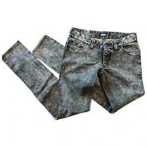Vans black wash denim jeans size 1